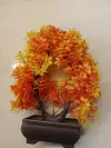 Phoenix leaf wreath details Picture